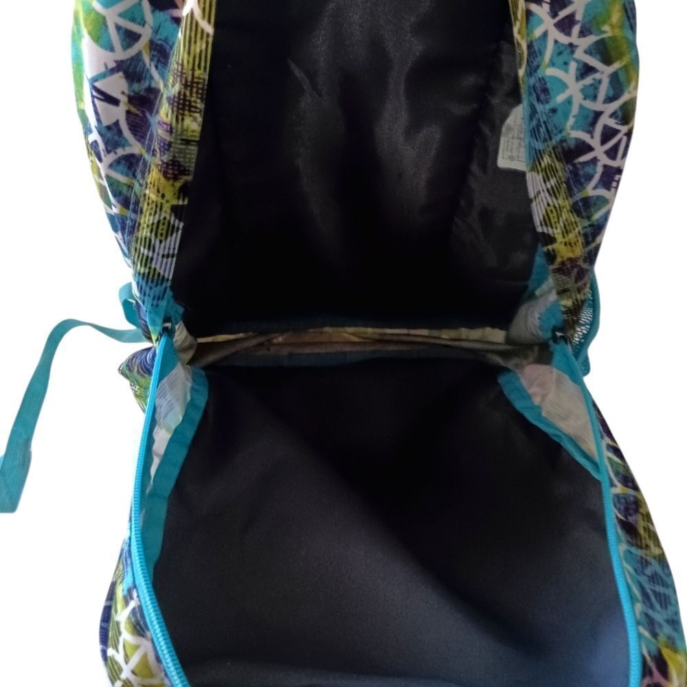Jansport Backpack Peace Sign Allover Print Bohemian Boho Hippie Colorful Large. - Picture 13 of 16